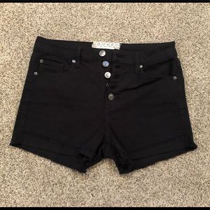 Altar’d State Black Jean Shorts Size 27